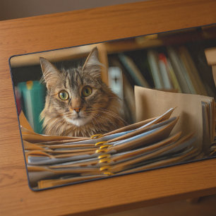 Officeの猫 デスクマット