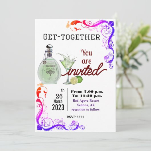 Officeの統合 招待状 (スタンド正面)