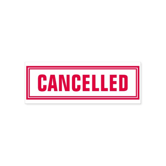 OFFICEの自己印鑑のキャンセル セルフインキングスタンプ (デザイン)