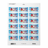 Officeはキャンディバー従業員の奨励金を扱う ラベル (フルシート)