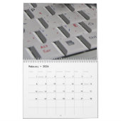 Officeひな形アイテム カレンダー (2月 2026)