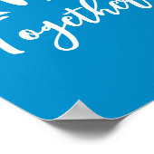 Officeやる気を起こさせるチームワークの成功婚約 ポスター (角)