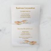 Officeクリスマスパーティの招待状 招待状 (内部)