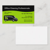 Officeクリーニングプロフェッショナルモダン名刺 名刺 (正面/裏面)