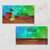 Officeクリーニング名刺 名刺 (正面/裏面)