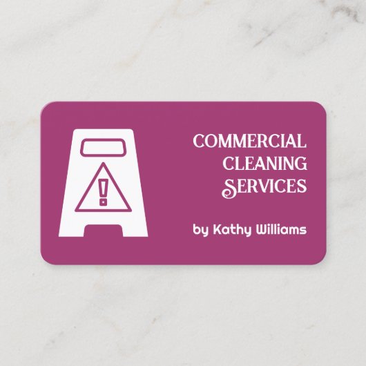 Officeクリーニング 名刺 (正面)