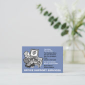 Officeサポートサービス 名刺 (スタンド正面)