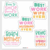 Officeステッカーのバンドルおもしろい引用文 シール (シート)