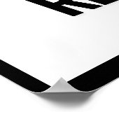 Officeデコやる気を起こさせるール ポスター (角)