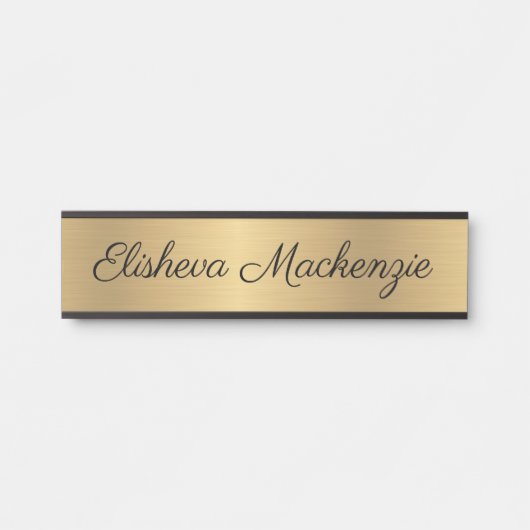 Officeドアシンボルや象徴シンプル企業のギフトサイン サインプレート (正面)