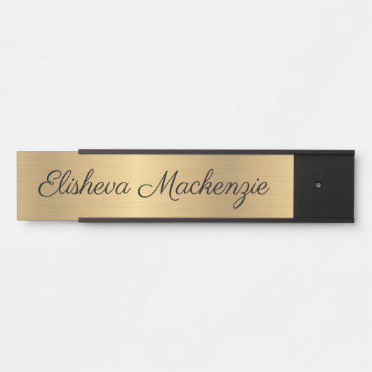 Officeドアシンボルや象徴シンプル企業のギフトサイン サインプレート (正面)