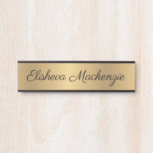 Officeドアシンボルや象徴シンプル企業のギフトサイン サインプレート (正面)