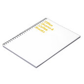 Officeドラマ&コーヒーブレイク ノートブック (左側)