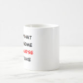 officeナース素晴らし、 コーヒーマグカップ (中央)