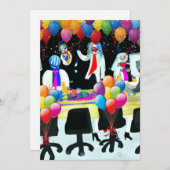 Officeパーティー シーズンカード (正面/裏面)