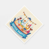 Officeパーティー スタンダードランチョンナプキン (角)