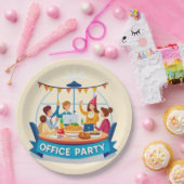 Officeパーティー ペーパープレート (パーティー)
