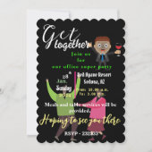 Officeパーティー 招待状 (正面)