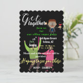 Officeパーティー 招待状 (スタンド正面)