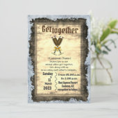 Officeパーティー 招待状 (スタンド正面)