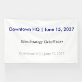 Officeビニールバナー(企業のイベント) 横断幕 (横)