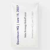 Officeビニールバナー(企業のイベント) 横断幕 (縦)