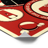 Officeプロパガンダ：手を洗う ポスター (角)