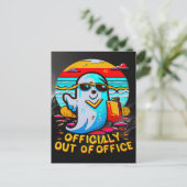 Officeホリデーギフトforハロウィンデーお祝い ポストカード (スタンド正面)