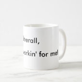 Officeユーモアのあることわざ コーヒーマグカップ (正面右)