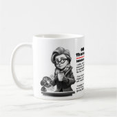 Officeユーモアオフィスのサーモスタット コーヒーマグカップ (左)