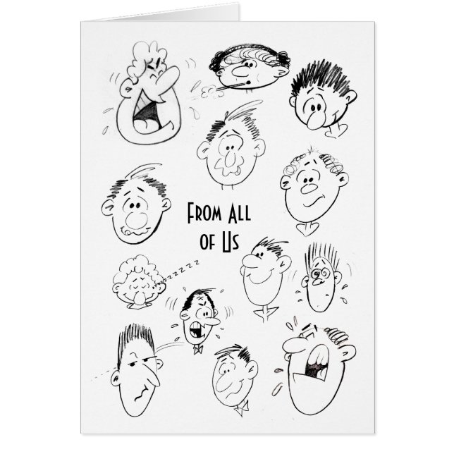 Officeユーモアカード (正面)