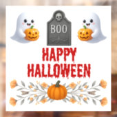 Office不気味ハローウィンパーティ ウィンドウサイン (シート2)