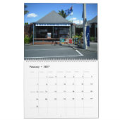 Office予定表 – リラックスの海ビュー カレンダー (2月 2027)