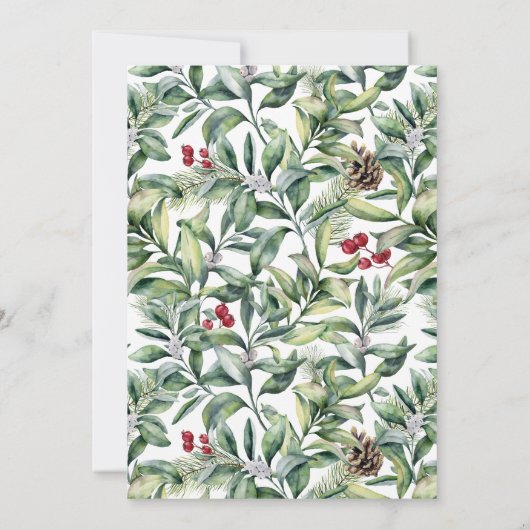 Office企業のパーティーお祝い 招待状 (裏面)