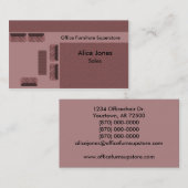 Office家具名刺、Mave 名刺 (正面/裏面)