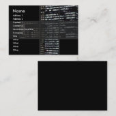 Office建物名刺 名刺 (正面/裏面)