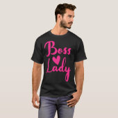Office従業員ボスDay女性ボスCEOマネージャー Tシャツ (正面フル)