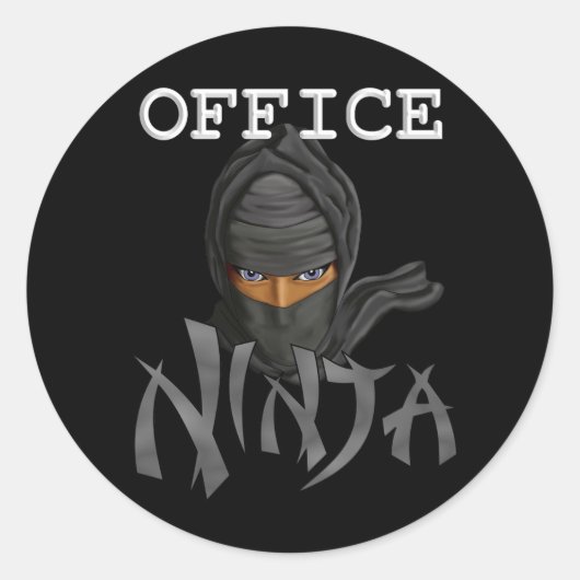 Office忍者 ラウンドシール (正面)