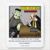 Office笑わされるユーモアマウスパッドギフト マウスパッド (正面)