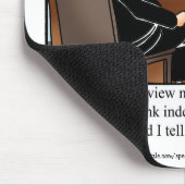 Office笑わされるユーモアマウスパッドギフト マウスパッド (コーナー)