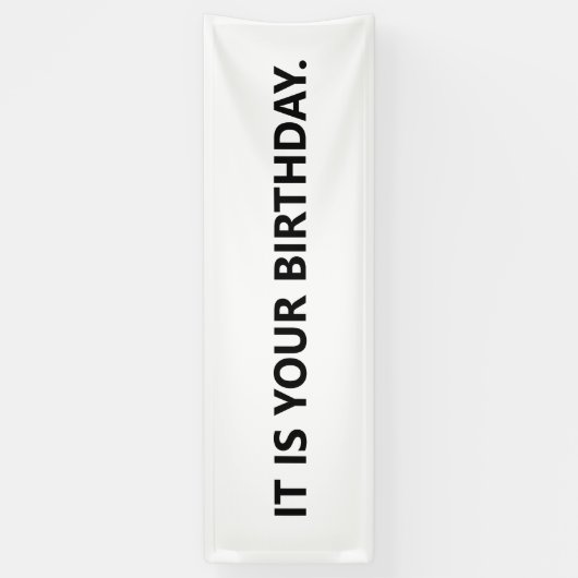 Office誕生日バナーあなたの誕生日 横断幕 (縦)