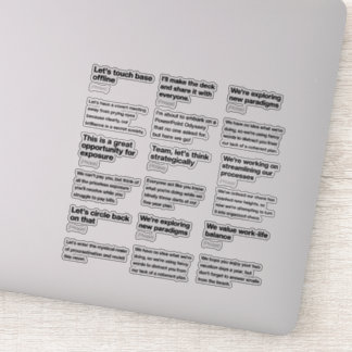 Office電子ユーモアのあるメール定義ステッカーパック シール