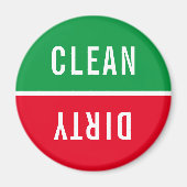 Office食洗機Noticeクリーン&ダーティマグネット マグネット (正面)