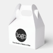 Office Businessロゴの基本文字を白で編集可能 フェイバーボックス (正面サイド)