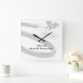 Office Business博士の柱時計 スクエア壁時計 (ホーム)