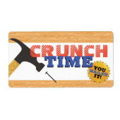 Office candy jarの従業員の感謝の報酬 ラベル (正面)