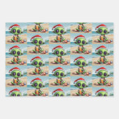 Office Christmas Animal Wraping紙選択 ラッピングペーパーシート (正面2)