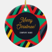 Office Christmas Tree - Human Resources セラミックオーナメント (裏面)