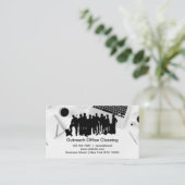 Office Cleaning Services名刺 名刺 (スタンド正面)