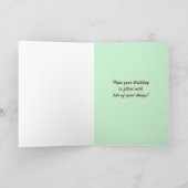 Office Co-workerグループ誕生日カードケーキ カード (内部)